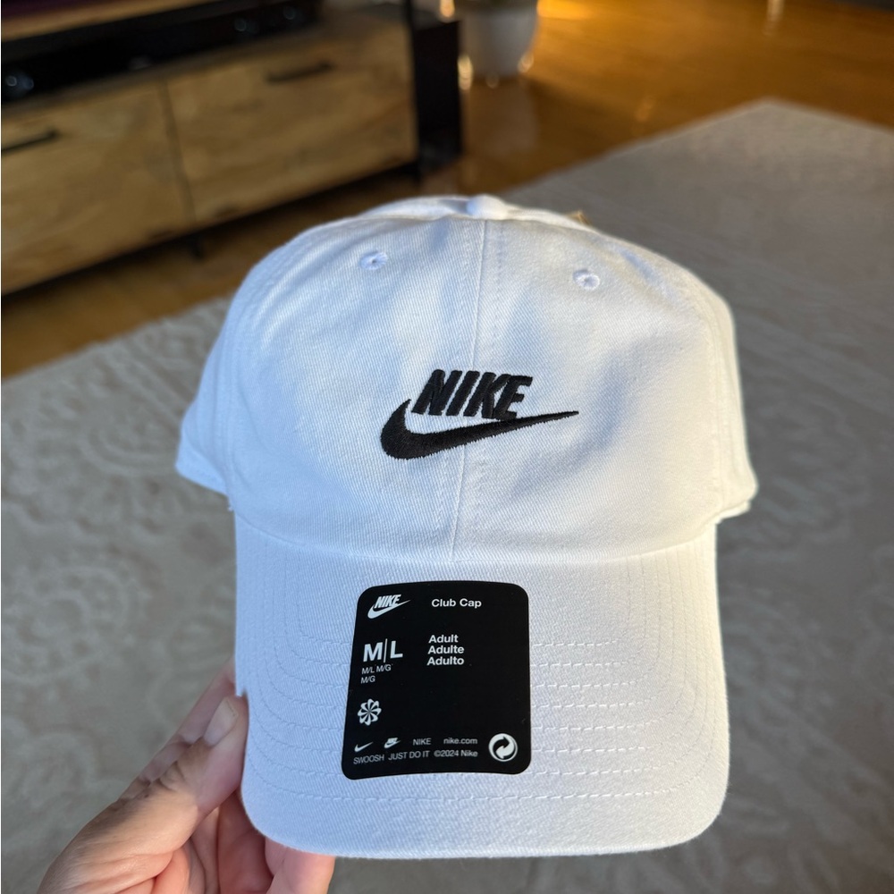 Nike White Cap